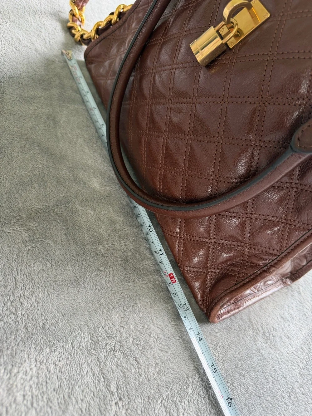 Marc Jacobs structured quilted